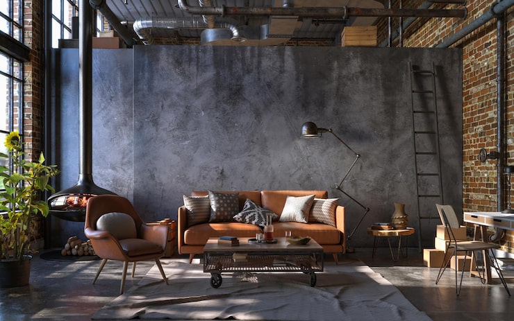 industrial-style-dark-living-room-interior-3d-render_269031-395